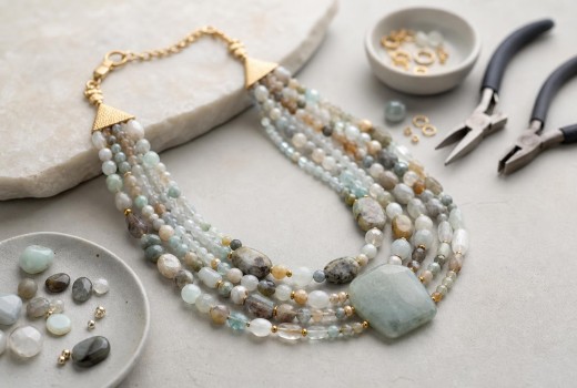 How to Make a Multi-Strand Statement Necklace Safely