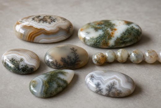 Understanding Agate: Banded, Moss, and Dendritic Varieties
