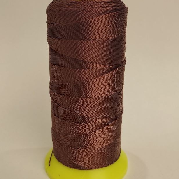 Finding Bobbin Nylon Craft Thread Light Brown, diameter 0.9mm