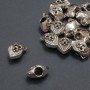 Pandora "Lion" Bead Finding, diameter 12.5x8mm, hole d-4mm, pack 20g 15pcs (+/-)