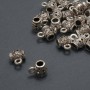 Bail Holder Finding, 6x8mm, Hole Dia 3.3mm, Pack 20g 25pcs (+/-)