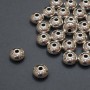 Bead insert findings, inner diameter 1.7mm +/-, diameter 7x4.5mm +/-, pack 20g 25pcs (+/-)