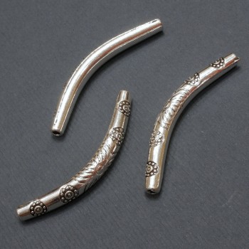 Findings Tube Spacer 4x34mm, pack 5g 3pcs (+ -)