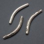 Findings Tube Spacer 4x34mm, pack 5g 3pcs (+ -)