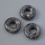 Pandora Bead Larvikite Natural Stone, diameter 15x5mm, hole diameter-5.2mm+