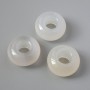 Pandora Bead Smoky Agate Natural Stone, diameter 14x7mm, hole diameter 5.6mm+