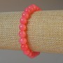 Tourmaline Bracelet, natural stone smooth round beads, diameter 8mm+-, length 18cm+- (stretch)