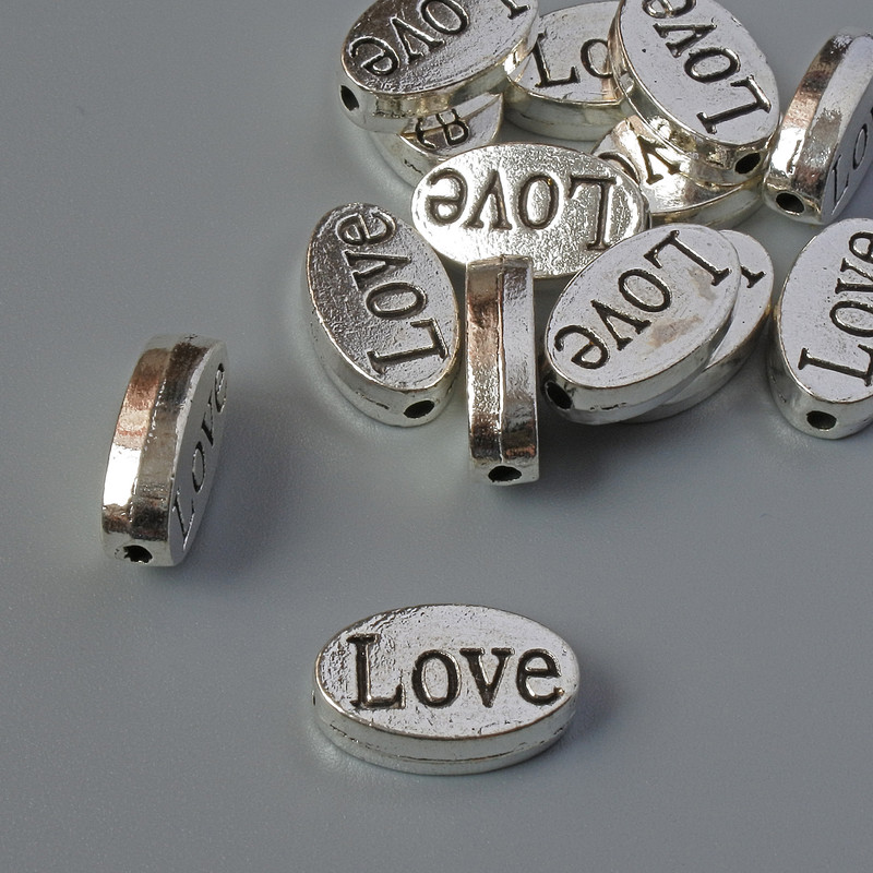 Insert Bead Findings, diameter 8x12.5x3.5mm+- packaging 14pcs+- 20g