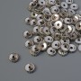 Insert Bead Findings, diameter 6x1.5mm+- packaging 90pcs+- 20g