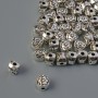 Findings Spacer Bead, diameter 5x4mm+- pack of 53pcs+- 20g