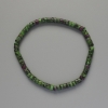 Zoisite Bracelet, Natural Stone Rondelle, Diameter 4.5x2.5mm+-, Length 18cm+- (Stretch)