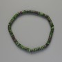Zoisite Bracelet, Natural Stone Rondelle, Diameter 4.5x2.5mm+-, Length 18cm+- (Stretch)
