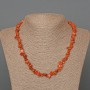Aventurine "Golden Sand" (Synthetic) Necklace, chip, diameter 8x3mm+/-, length 45cm+