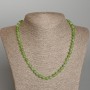 Jade Necklace, Smooth Bead, Diameter 6.5mm+-, Length 50cm+