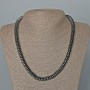 Hematite Smooth Rondelle Necklace, Diameter 8x3mm+/-, Length 48cm+