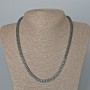 Hematite Flower Necklace, diameter 6x3mm+-, length 50cm+