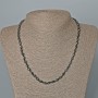 Hematite Skull Necklace, Diameter 5x6x5mm+/-, Length 46cm+