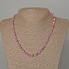 Phosphosiderite Necklace, Natural Stone Faceted Bead, Diameter 6mm+/-, Length 47cm+