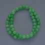 Chrysoprase Beads (chunk) smooth spheres, diameter 8.5 mm ±, thread length 38 cm ±</s> on thread