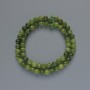 Jadeite Beads Smooth Round 6mm diameter, 38cm length on a thread