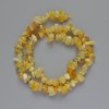 Yellow Opal Beads, Natural Stone Chips, Diameter 6x3mm+/-, Length 40cm+/- on a Thread