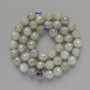 Beads Labradorite Natural Stone Faceted Ball, Diameter 8mm+/-, Length 38cm +/- on Thread