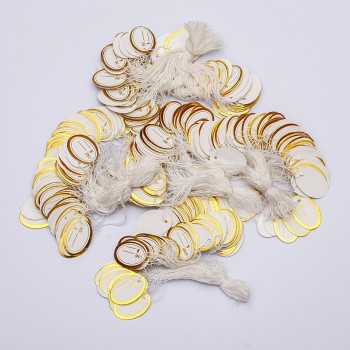 Price label on thread 26×17mm± 100 pcs