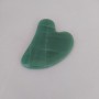 Jade Stone Gua Sha Massage Scraper, Natural Stone, 6x8cm