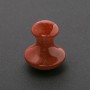 Aventurine (Synthetic) "Golden Sand" Natural Stone Massager, 35x40mm