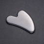 Gua Sha Scraper Massager Natural Hematite Stone, 80x55mm +