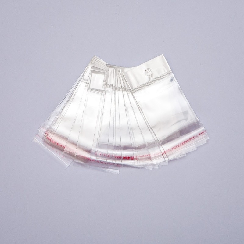 Self-adhesive packing bag 5×11cm 100 pcs / pack