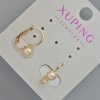 Xuping Earrings, Diameter 5mm+-, Length 15mm+- 18K Gold Plating