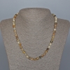 Yellow Agate Necklace, Smooth Round Beads, Diameter 6mm+-, Length 48cm+