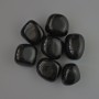 Souvenir Natural Stone Black Agate Tumbled, diameter 22x20-22mm (+/-) 100g pack