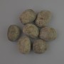 Souvenir Natural Stone Pyrite Tumbled, diameter 21x17mm (+/-) 100g pack