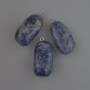 Sodalite Pendant Natural Stone, diameter 35x17mm+
