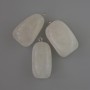 Rock Crystal Natural Stone Pendant, diameter 35x17mm+