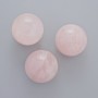Souvenir Sphere Natural Rose Quartz Stone, diameter 20mm+- (price per piece)