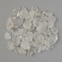 Souvenir Natural Rock Crystal Tumbled Stone, diameter 20x13mm (+-), 100g pack