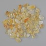 Souvenir Natural Citrine Tumbled Stone, diameter 18x11mm (+-), 100g pack