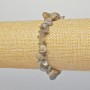 Labradorite Bracelet, natural stone chips, diameter 7x4mm +/-, length 18cm +/- (stretch)