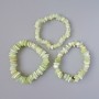 Onyx Bracelet Tumbled, Assorted Diameter from 8x3mm to 14x3mm +/-, Length 18cm +/- (Stretch)