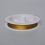Bronze Colour Beading Wire Spool 50m (+/-), Diameter 0.38mm