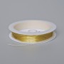 Jewellery Wire Lemon Colour, Diameter 0.3mm Spool, Length 18m