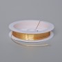 Jewellery Wire Golden Colour, Diameter 0.6mm Spool, Length 4.5m