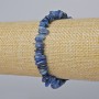 Kyanite Bracelet, natural stone chips, diameter 7x3mm+-, length 18cm+- (stretch)