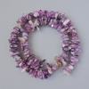 Phosphosiderite Natural Stone Chips, Diameter 11x3mm+/-, Length 39cm+/- on Fishing Line