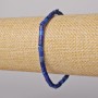 Lapis Lazuli Bracelet Natural Stone Chip, Diameter 4x4mm+-, Length 18cm+- (Stretch)