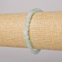Amazonite Bracelet, natural stone faceted cube, diameter 5.5mm+-, length 18cm+- (stretch)
