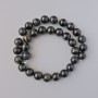 Tiger's Eye Beads 12mm natural stone smooth ball, thread length 38cm + -